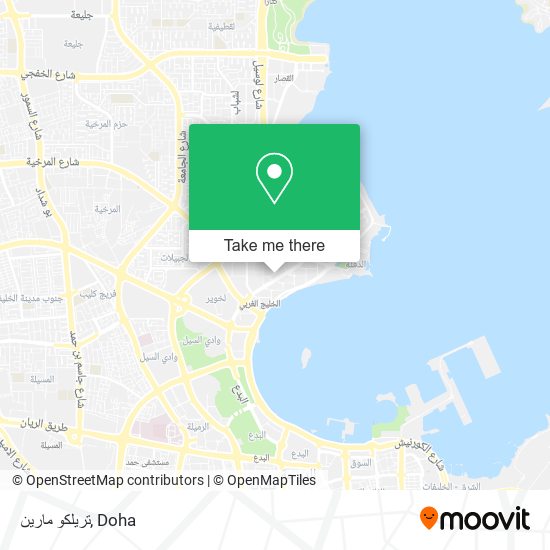 تريلكو مارين map