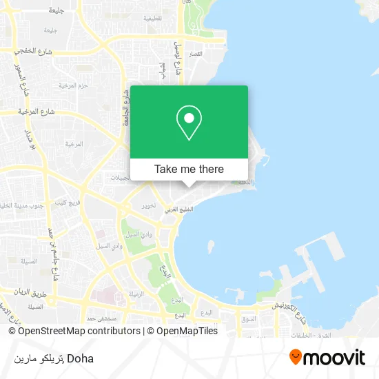 تريلكو مارين map