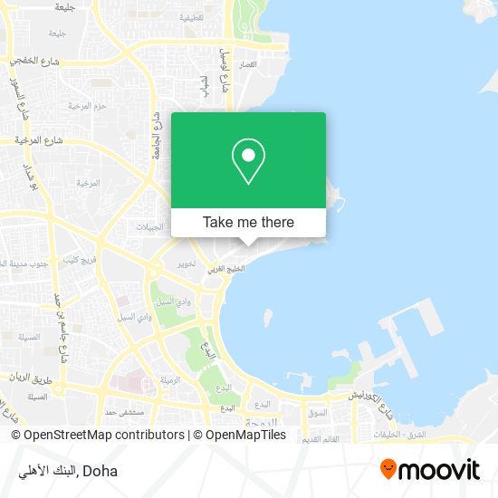 البنك الأهلي map