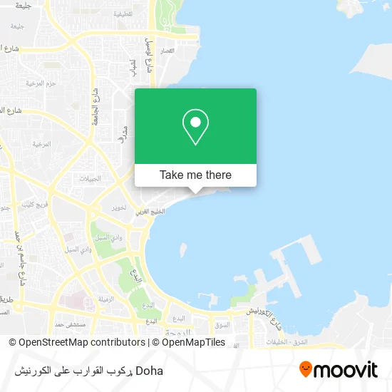 ركوب القوارب على الكورنيش map