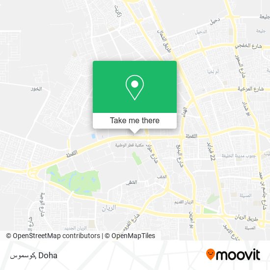 كوسموس map