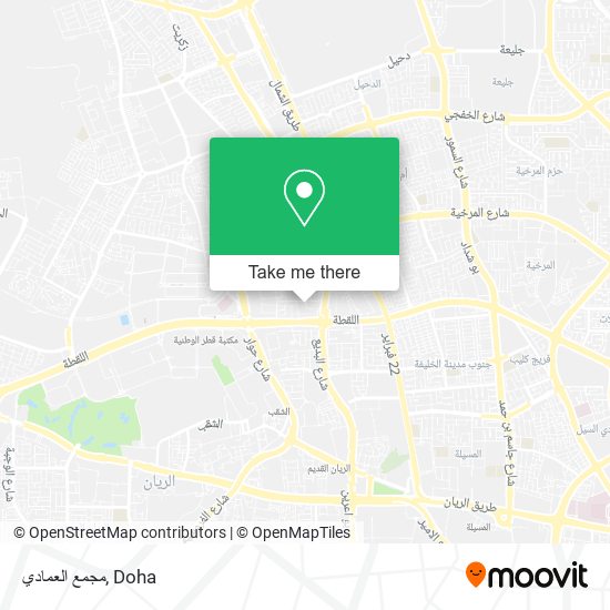 مجمع العمادي map