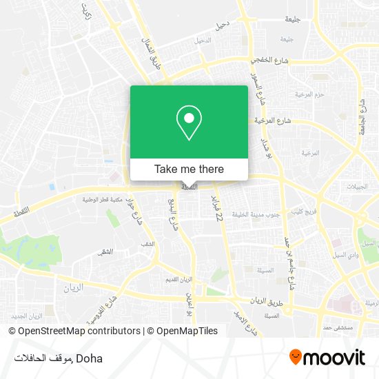 موقف الحافلات map