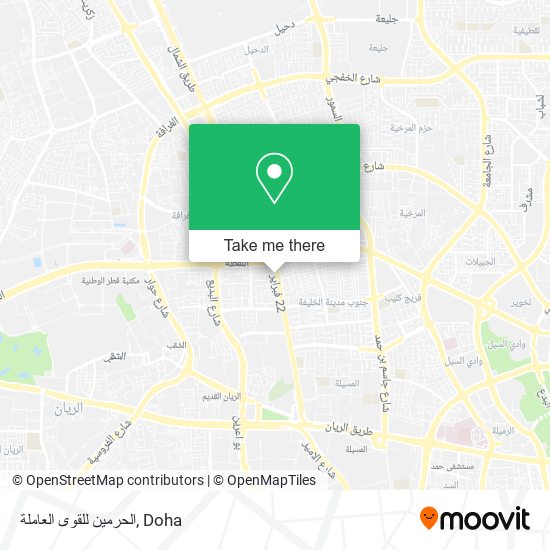 الحرمين للقوى العاملة map