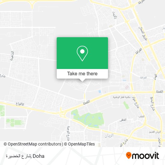 شارع الخضيرة map