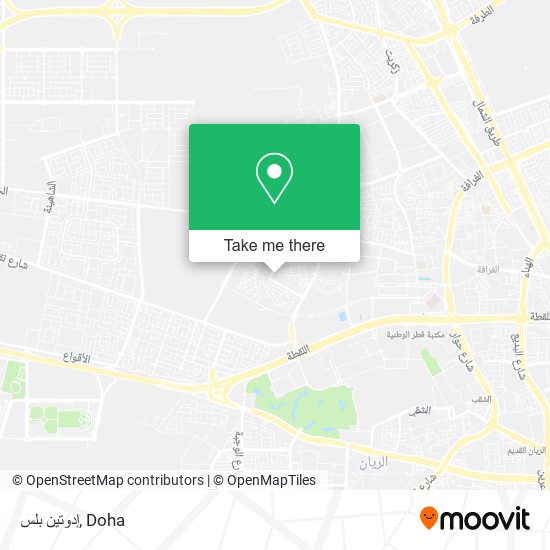 إدوتين بلس map
