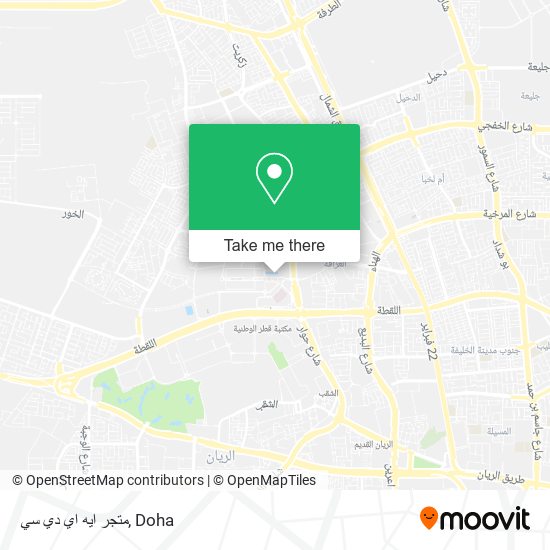 متجر ايه اي دي سي map