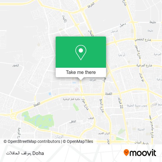 موقف الحافلات map