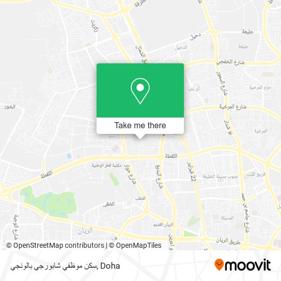 سكن موظفي شابورجي بالونجي map