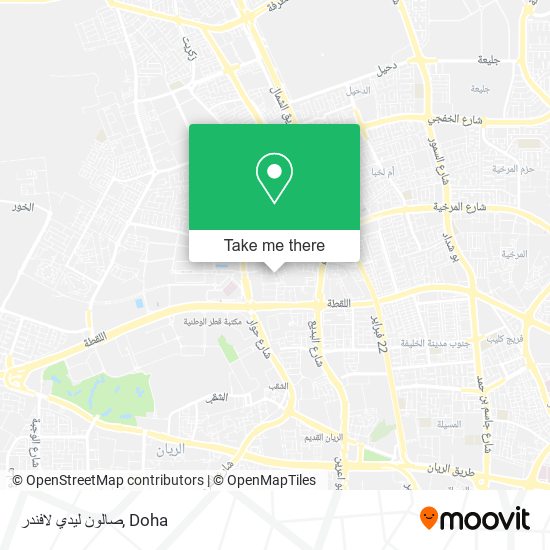 صالون ليدي لافندر map