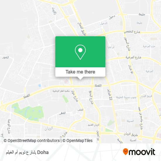 شارع تويم أم الغيلم map