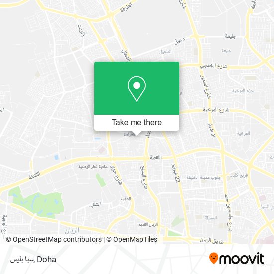 سبا بليس map