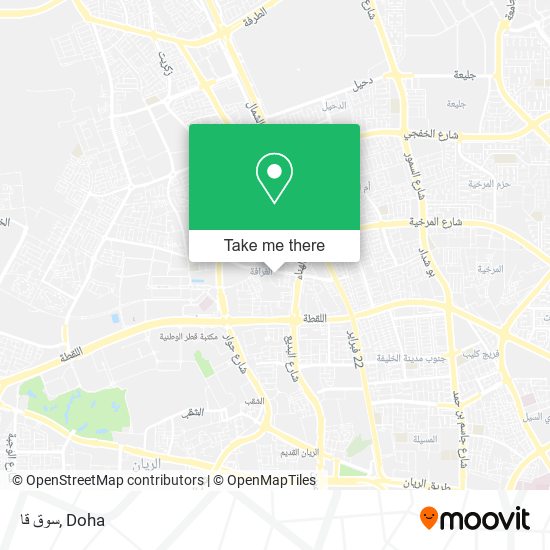 سوق قا map