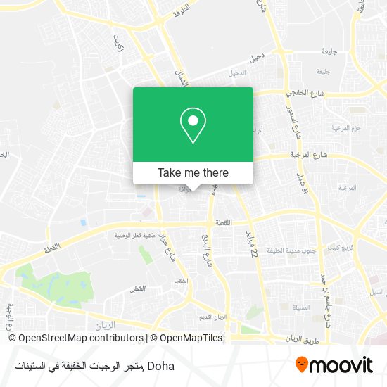 متجر الوجبات الخفيفة في الستينات map