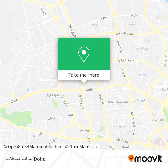 موقف الحافلات map