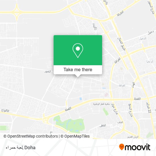 لعبة حمراء map