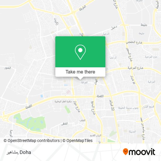 مشاهير map