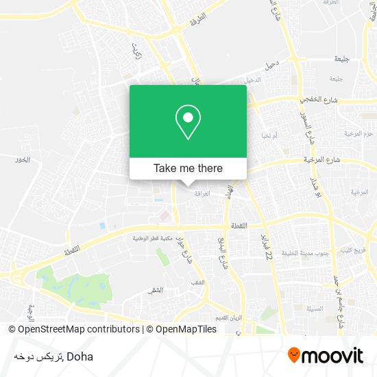 تريكس دوخه map