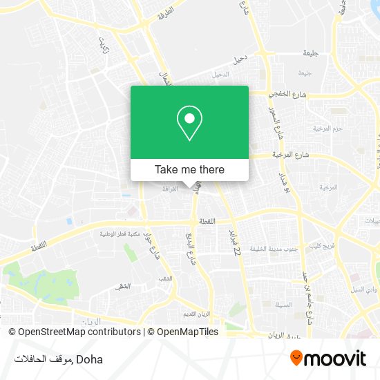 موقف الحافلات map