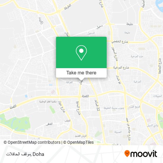 موقف الحافلات map