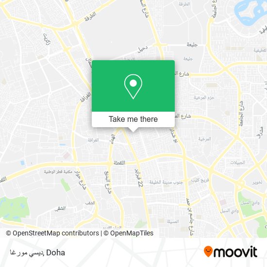 ديسي مورغا map