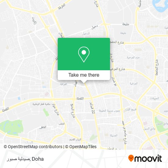 صيدلية صبور map