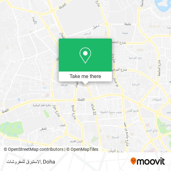 الاستبرق للمفروشات map