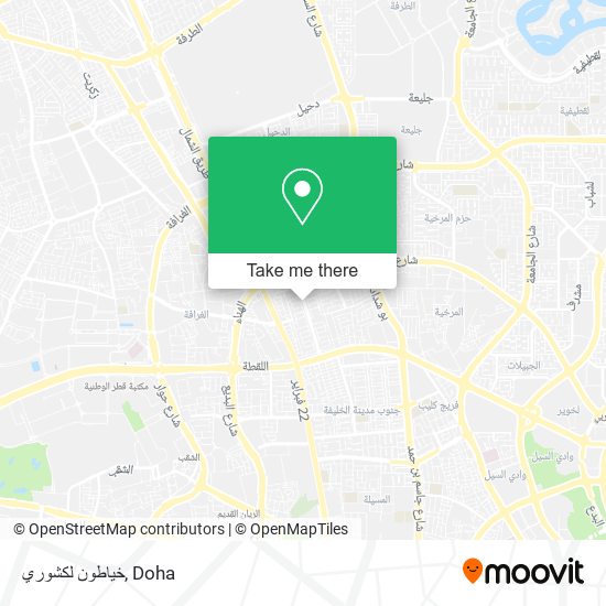 خياطون لكشوري map