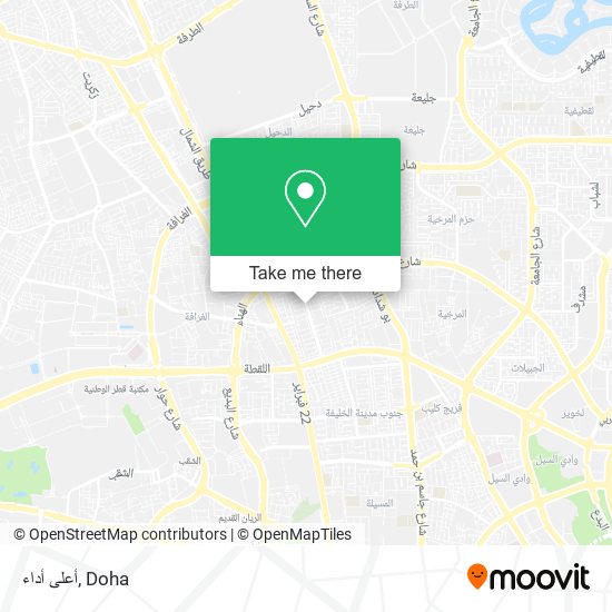 أعلى أداء map