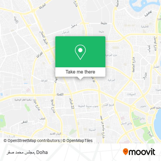 مجلس محمد صقر map