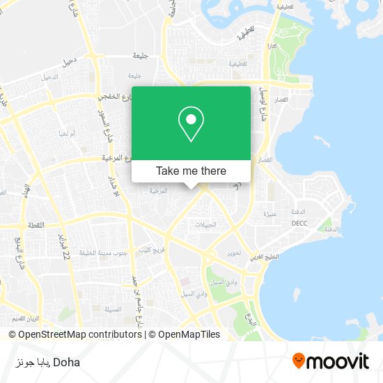 بابا جونز map
