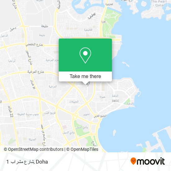 شارع مشراب 1 map