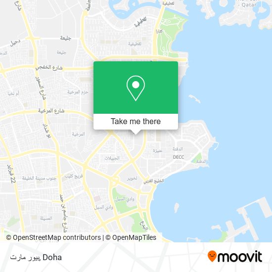 بيور مارت map