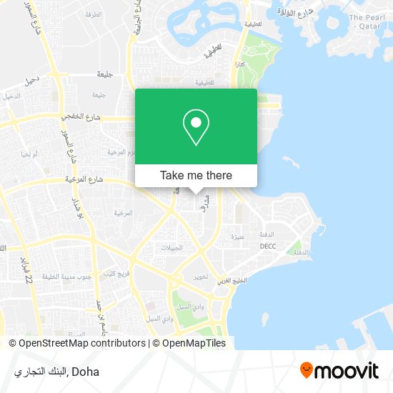 البنك التجاري map