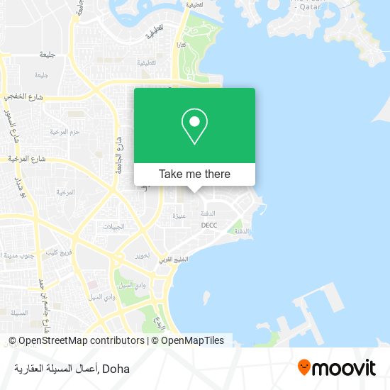 أعمال المسيلة العقارية map