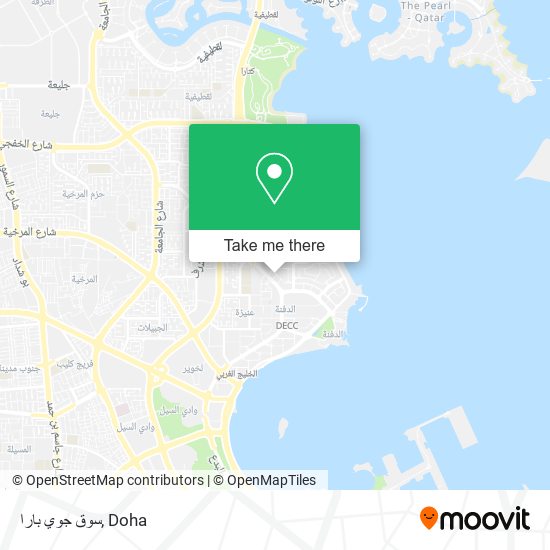 سوق جوي بارا map