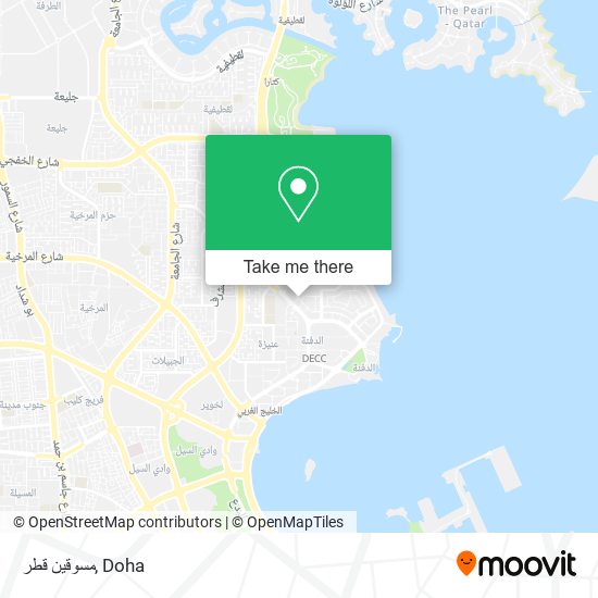 مسوقين قطر map