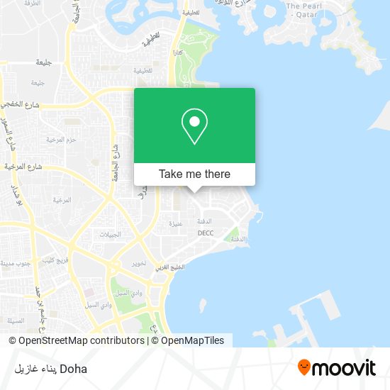 بناء غازيل map