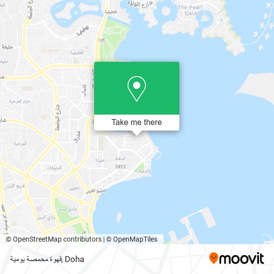 قهوة محمصة يومية map