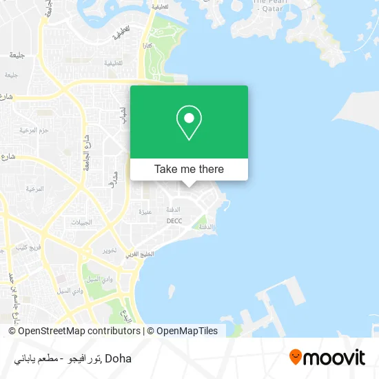 تورافيجو - مطعم ياباني map
