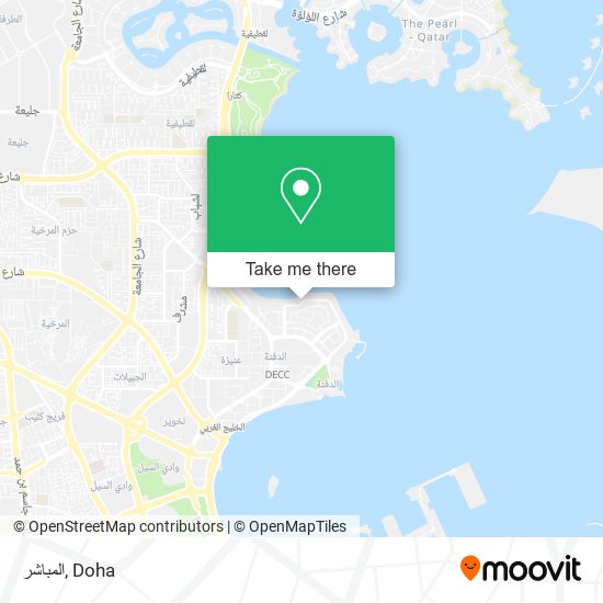 المباشر map