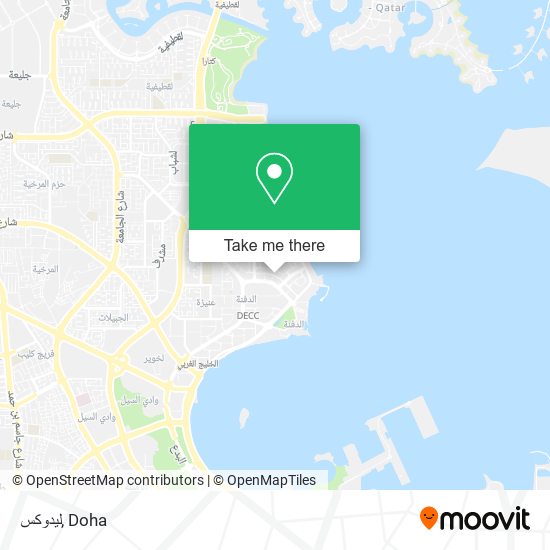 ليدوكس map