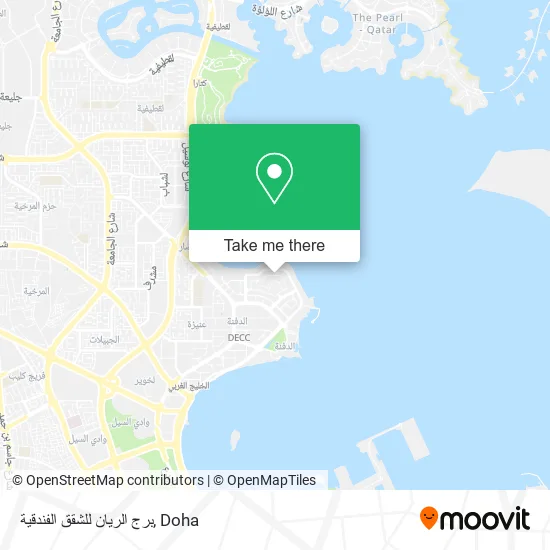 برج الريان للشقق الفندقية map