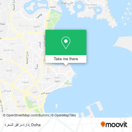 إدارة مرافق الشغرة map