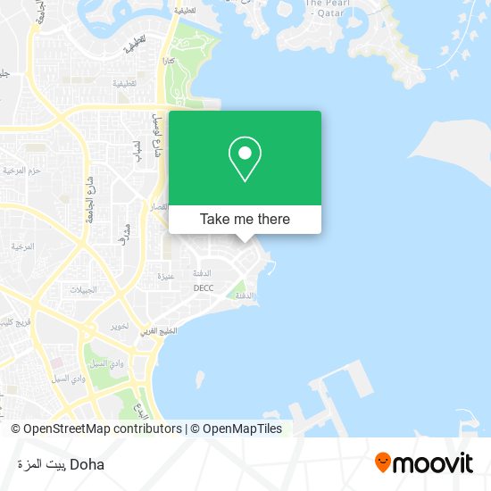 بيت المزة map