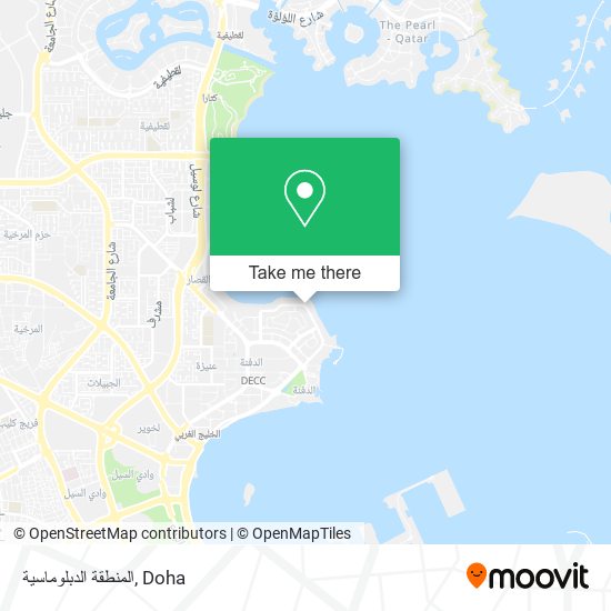 المنطقة الدبلوماسية map