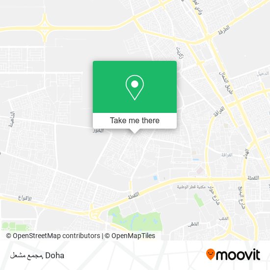 مجمع مشعل map