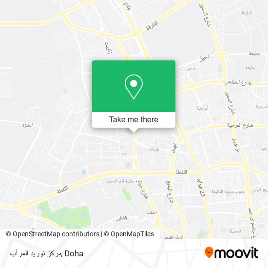 مركز توريد المرآب map