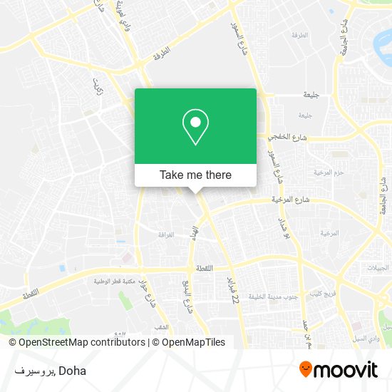بروسيرف map