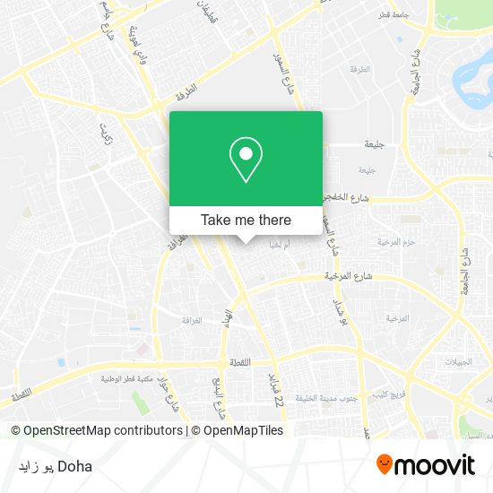بو زايد map